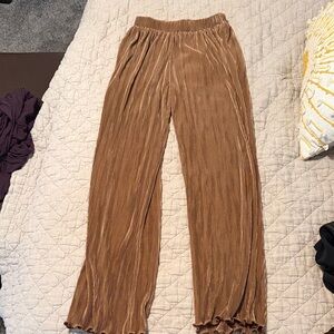 Lizard Thicket Camel Wide Leg Pants